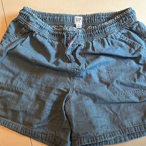 Girls Chambray Jean Shorts